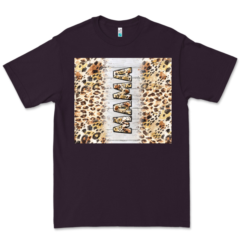 Mother's Day Mama Leopard Tumbler Tbs Premium Tee by TumblerDesignByShophia | Teevron
