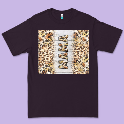Mother's Day Mama Leopard Tumbler Tbs Premium Tee Designed By Tumblerdesignbyshophia