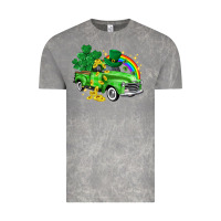 Cloud Rock western truck St. Patrick's Day Vintage Tee - HowdyJamesFarm