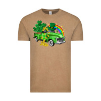 Vintage Coffee western truck St. Patrick's Day Vintage Tee - HowdyJamesFarm