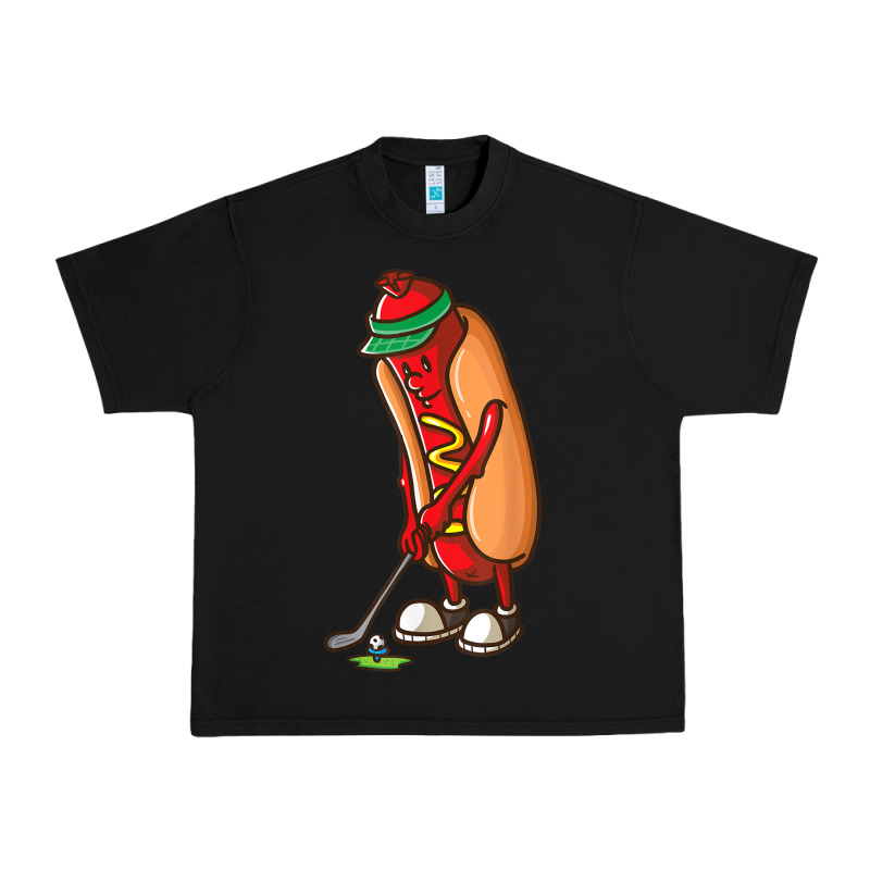 Funny Golfing Hot Dog Golf Gifts Shirts For Men Boys Golfer Urban Heavy Tee by maiPhamDesign | Teevron