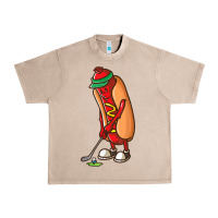 French Oak Funny Golfing Hot Dog Golf Gifts Shirts for Men Boys Golfer Urban Heavy Tee - maiPhamDesign