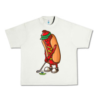 Pistachio Funny Golfing Hot Dog Golf Gifts Shirts for Men Boys Golfer Urban Heavy Tee - maiPhamDesign