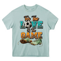 Arona For the love of the game Soccer Heavy Core Tee - NancyCooperArtShop