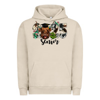 Pigment French Oak cow 2025 senior Urban Hoodie - JahusDesignShop