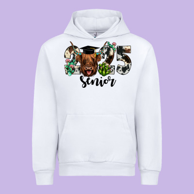Cow 2025 Senior Urban Hoodie Designed By Jahusdesignshop