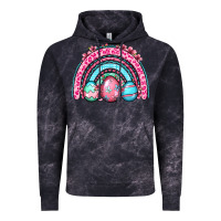 Cloud Black Easter eggs rainbow Vintage Hoodie - OliviaCreatesArt