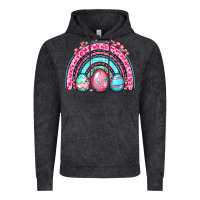 Vintage Black Easter eggs rainbow Vintage Hoodie - OliviaCreatesArt