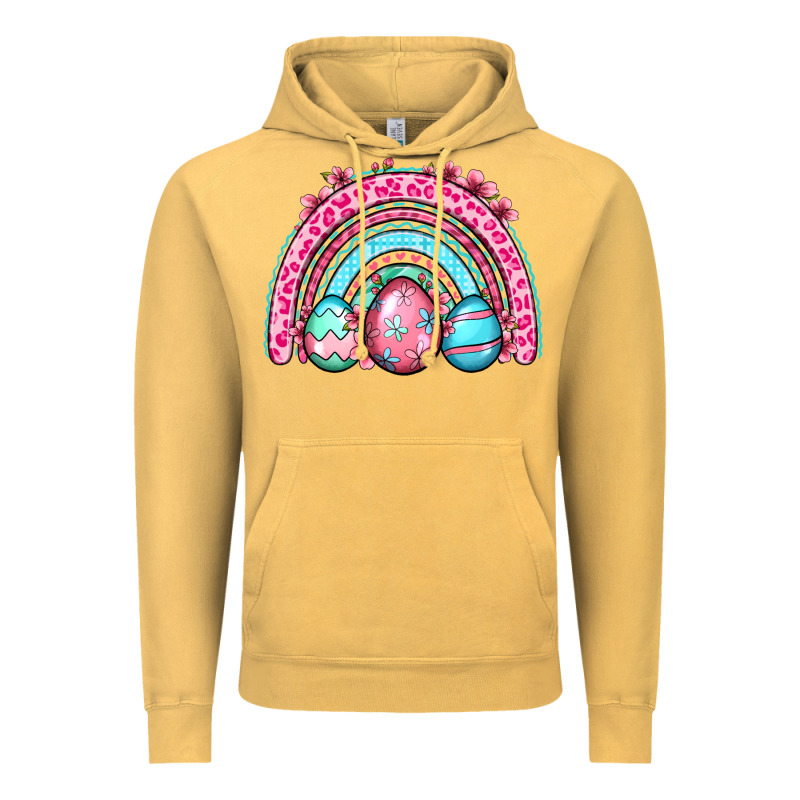 Easter Eggs Rainbow Vintage Hoodie by OliviaCreatesArt | Teevron