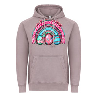 Vintage Zinc Easter eggs rainbow Vintage Hoodie - OliviaCreatesArt