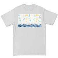 Dove Grey doodle flowers sippy cup tbs Premium Tee - TumblerDesignByShophia