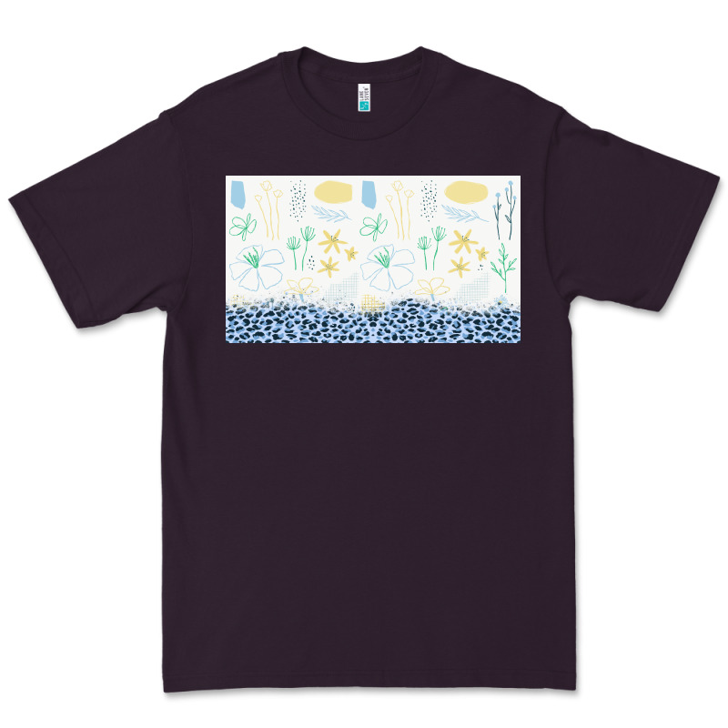 Doodle Flowers Sippy Cup Tbs Premium Tee by TumblerDesignByShophia | Teevron