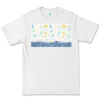 White doodle flowers sippy cup tbs Premium Tee - TumblerDesignByShophia