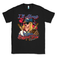 Black I'll always be your biggest fan Baseball Classic Tee - HowdyJamesFarm