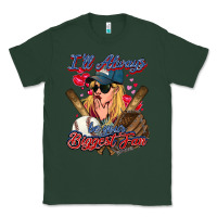 Sports Green I'll always be your biggest fan Baseball Classic Tee - HowdyJamesFarm