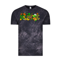 Cloud Black St. Patricks day nurse Vintage Tee - HowdyJamesFarm