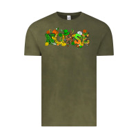 Vintage Olive St. Patricks day nurse Vintage Tee - HowdyJamesFarm