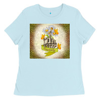 Baby Blue negativity Ladies Tee - TumblerDesignByShophia