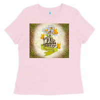 Bubblegum Pink negativity Ladies Tee - TumblerDesignByShophia