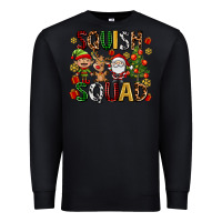 Black squish squad Premium Sweatshirt - AdoDesignShop