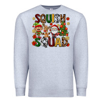 Heather Grey squish squad Premium Sweatshirt - AdoDesignShop