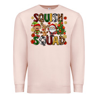Pale Pink squish squad Premium Sweatshirt - AdoDesignShop