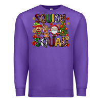 Purple squish squad Premium Sweatshirt - AdoDesignShop