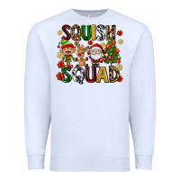 White squish squad Premium Sweatshirt - AdoDesignShop