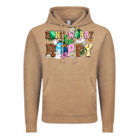 Vintage Coffee Easter Day Don't worry be hoppy Vintage Hoodie - OliviaCreatesArt