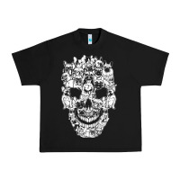 Black Matching Family French Bulldog Dog Skull Costume Halloween Urban Heavy Tee - maiPhamDesign