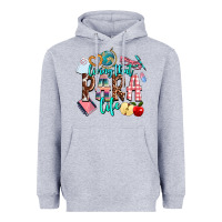 Heather Grey living that  para  life Heavyweight Hoodie - AdoDesignShop