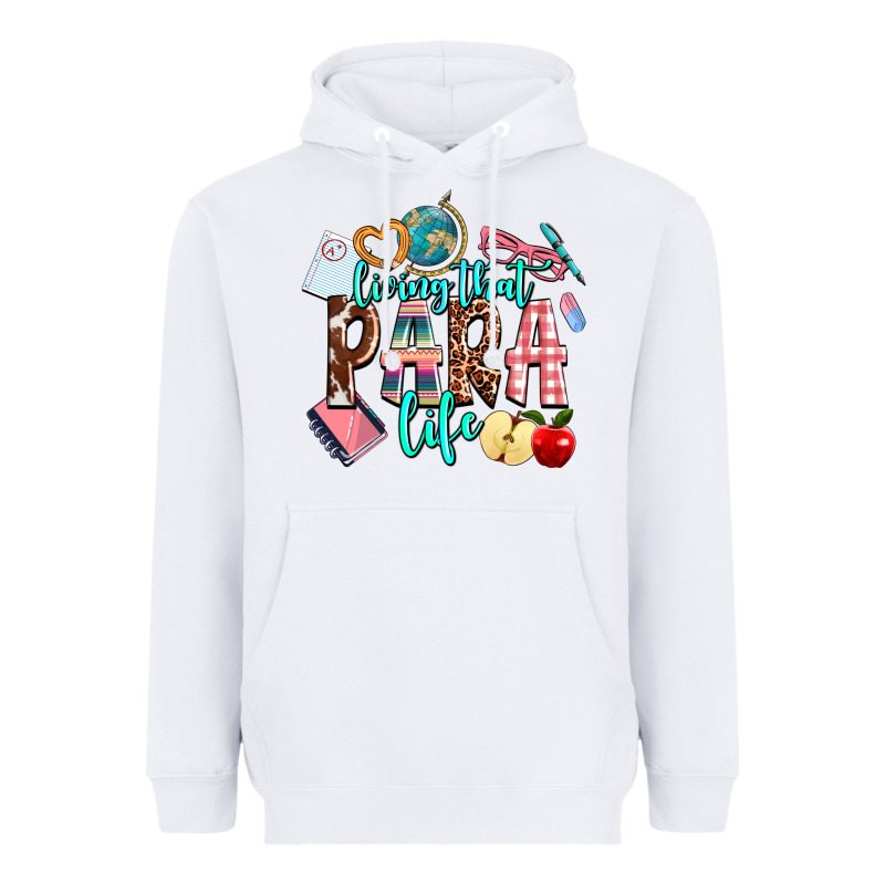 Living That  Para  Life Heavyweight Hoodie by AdoDesignShop | Teevron