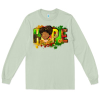 Matcha Hope Juneteenth Long Sleeve Tee - FaDigitalArtStudio