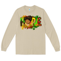 Mushroom Hope Juneteenth Long Sleeve Tee - FaDigitalArtStudio