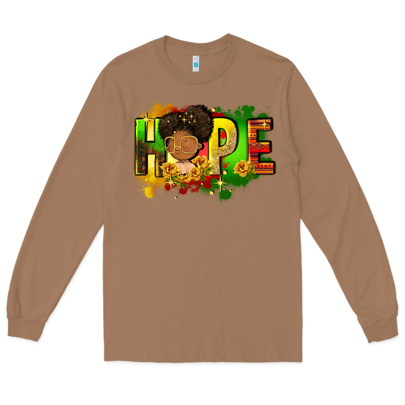 Hope Juneteenth Long Sleeve Tee by FaDigitalArtStudio | Teevron