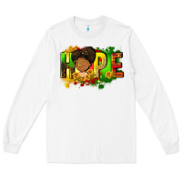 White Hope Juneteenth Long Sleeve Tee - FaDigitalArtStudio