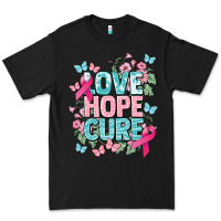 Black Love hope cure cancer Awareness Premium Tee - HowdyJamesFarm