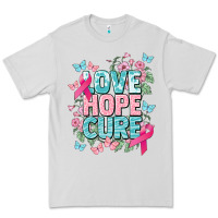 Dove Grey Love hope cure cancer Awareness Premium Tee - HowdyJamesFarm