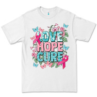 White Love hope cure cancer Awareness Premium Tee - HowdyJamesFarm
