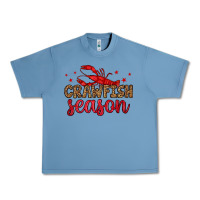 Pebble Blue crawfish season Urban Heavy Tee - OliviaCreatesArt