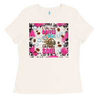 I Like My Coffee Cold Like My Soul Ladies Tee | Teevron