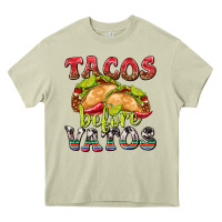 Mossy Tacos Before Vatos Heavy Core Tee - texasbilliewilder