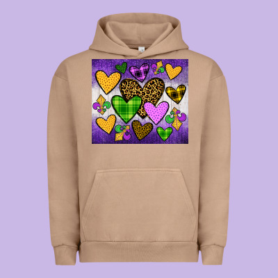 Mardi Gras Urban Hoodie Designed By Jahusdesignshop