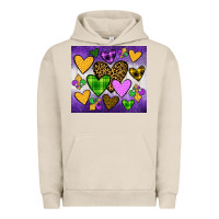Pigment French Oak mardi gras Urban Hoodie - JahusDesignShop