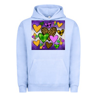 Pigment Grape Ice mardi gras Urban Hoodie - JahusDesignShop