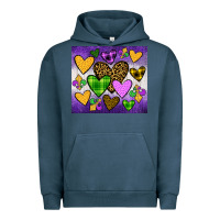 Pigment Midnight Navy mardi gras Urban Hoodie - JahusDesignShop