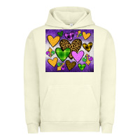 Pigment Pistachio mardi gras Urban Hoodie - JahusDesignShop