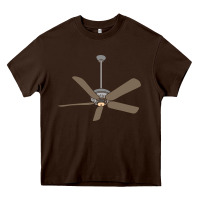 Chocolate Brown ceiling fan lazy diy halloween costume funny easy t shirt Heavy Core Tee - maiPhamDesign