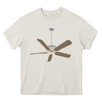 Cream ceiling fan lazy diy halloween costume funny easy t shirt Heavy Core Tee - maiPhamDesign