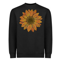 Black sunflower Heavyweight Sweatshirt - Artiststas